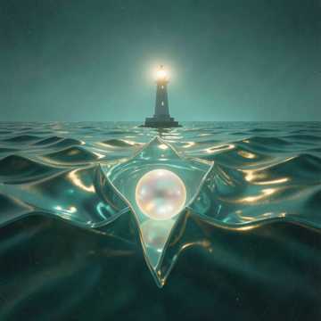 海面裂开的吻