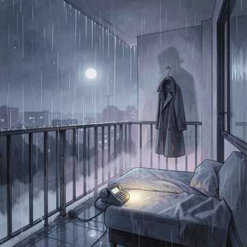 雨落声单