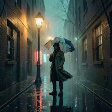 碎雨成桥
