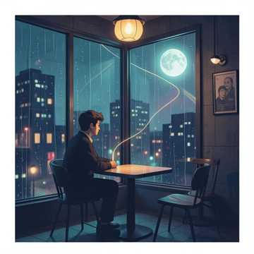 夜色轻轻落