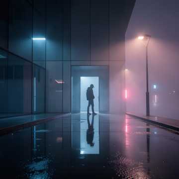 空街孤影