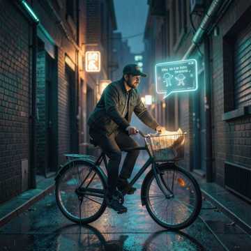 老男孩的单车