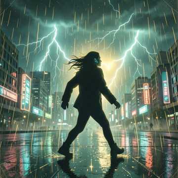 一人闯荡风雨路