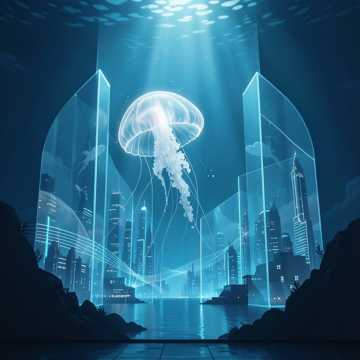 水母浮光