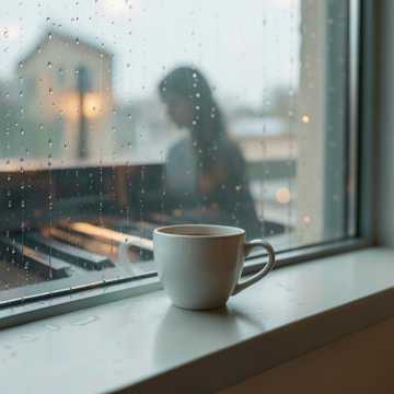 咖啡杯沿的灰