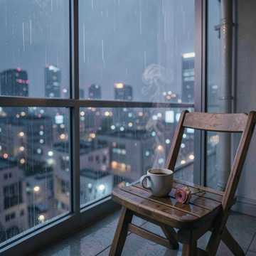 雨落空杯