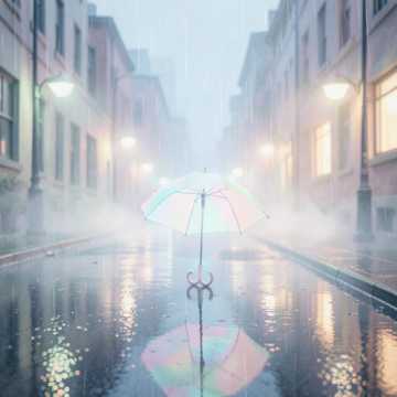 雨上がりの笑顔