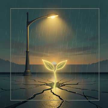 裂了又生的光