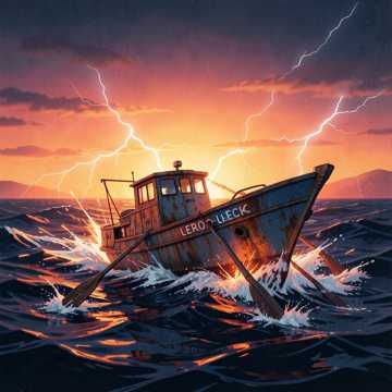 双桨震浪