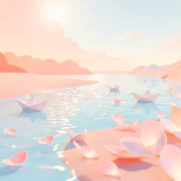 爱意浸染的河