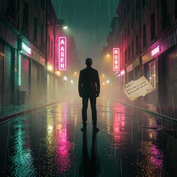 回忆倒在雨声里