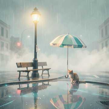 雨季未抵达那时街灯