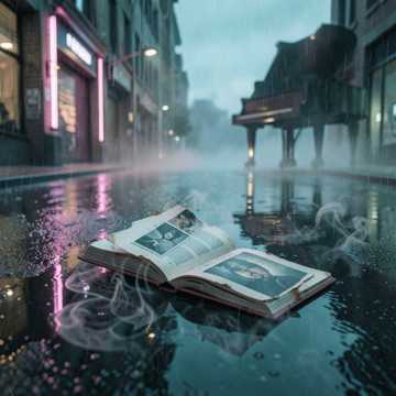 旧相册翻到那页雨