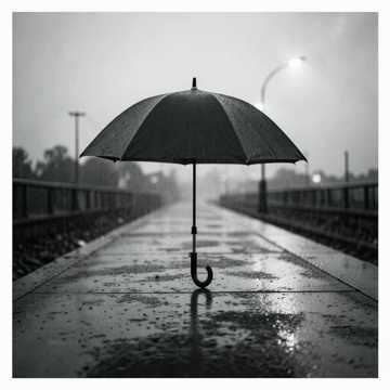 那场雨像送别