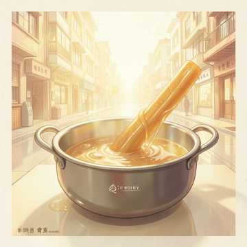 油条蘸晨光
