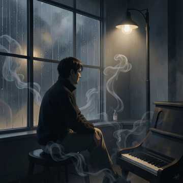 烟与酒的陪伴