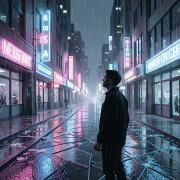 风碎成玻璃