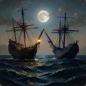 Two Ships in the Night