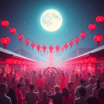 盼星星盼月亮终于盼到了你