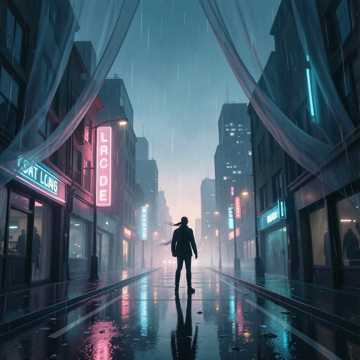晚风剪影