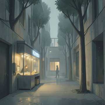 若是晚风还没来