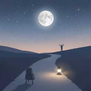 星光牵着我的手