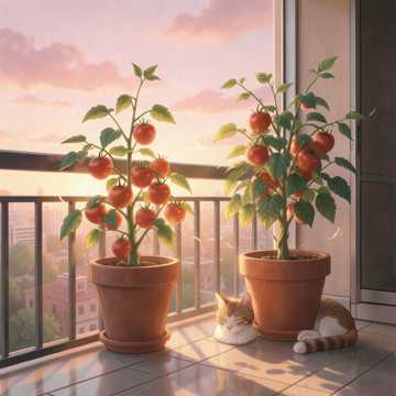 番茄盆栽