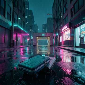 行李箱的航线