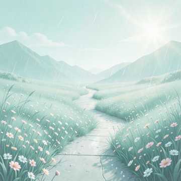 雨停各自春