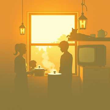 一家人饭香