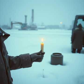 雪落向人间