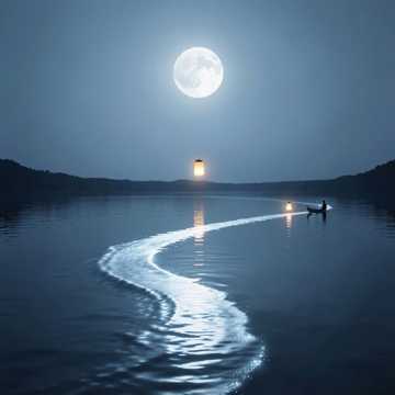 水中捞夜