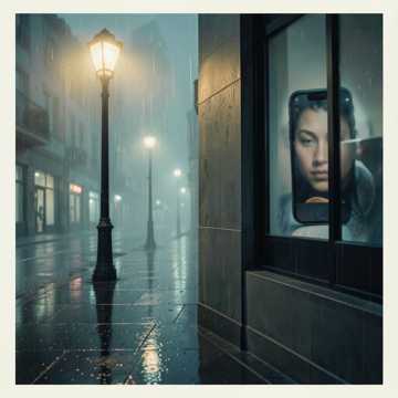 半杯冷雨