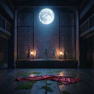 金陵月照旧戏台