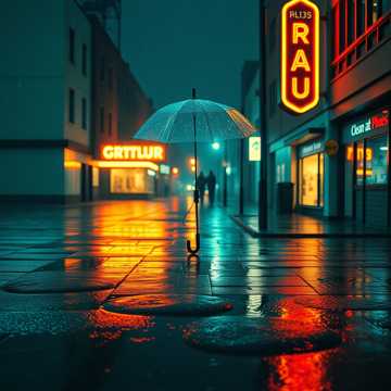 玻璃纸街的雨