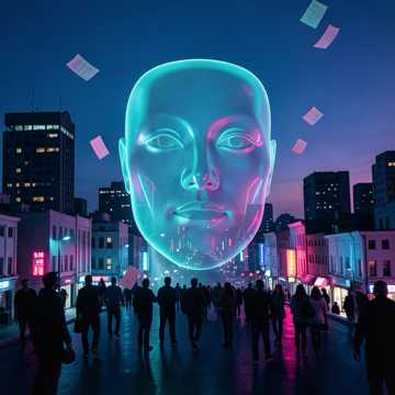 人海留白