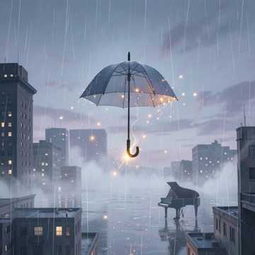 雨里沉默