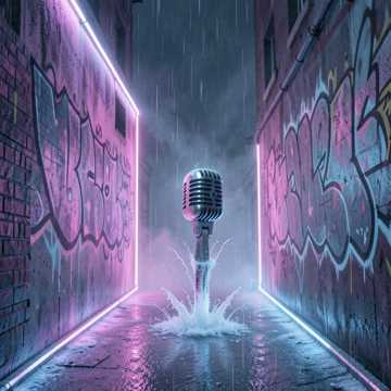 冷色调的夜