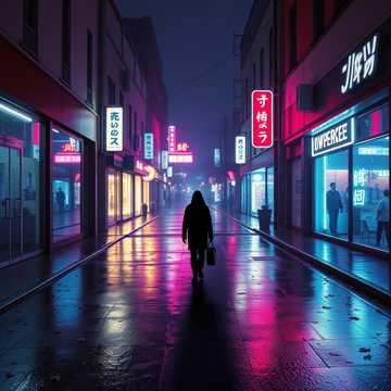 霓虹与影子