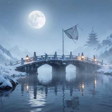 不渡残月