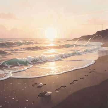 贝壳藏进夏天