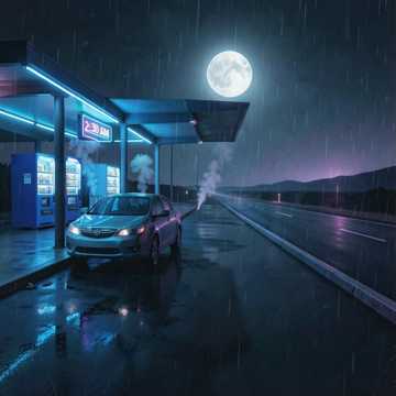 服务区加油站
