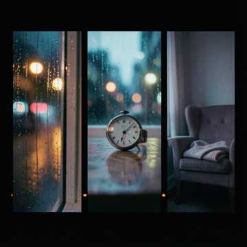 隔着雨声说晚安