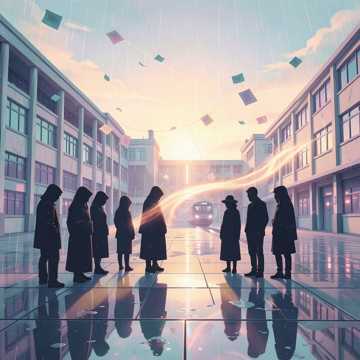 毕业的风