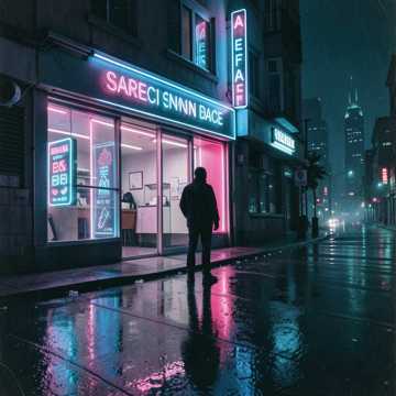 霓虹未眠人