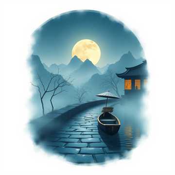 油纸伞下
