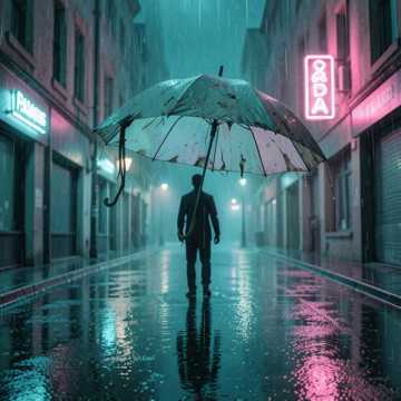 褪色的双人伞