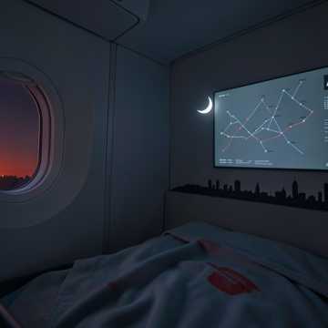 夜间航班