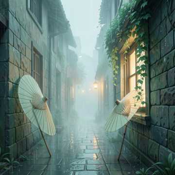 《烟雨故人》