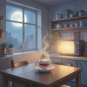 饭桌上热茶